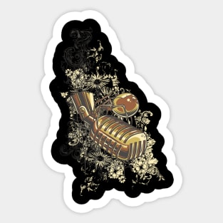 Microphone Sticker